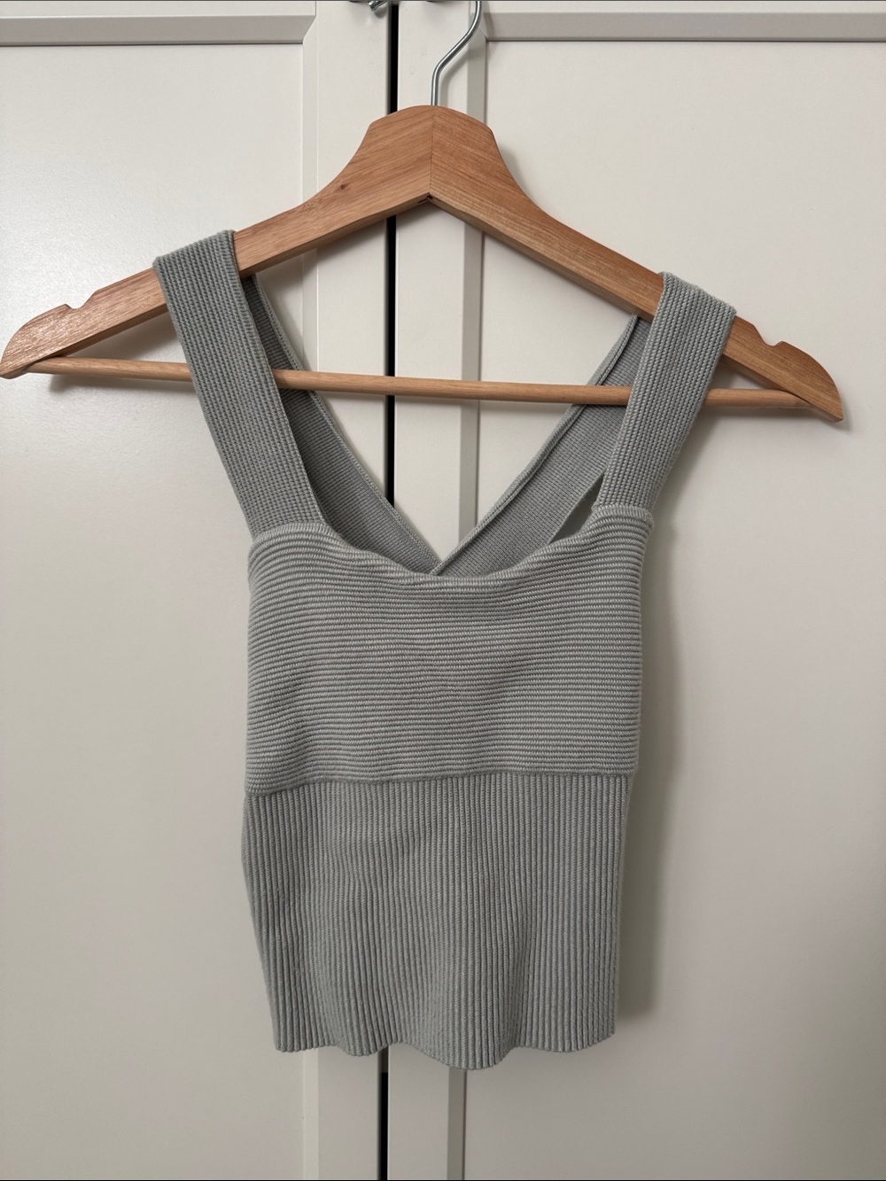 Abercrombie & Fitch seafoam Ribbed Strapless Tank Dress